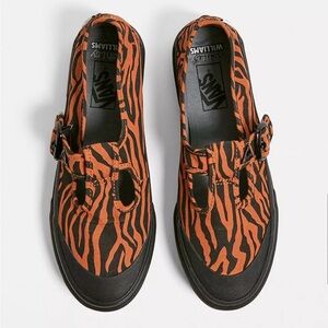 Vans X Ashley Williams UA 93 Tiger Print Mary Jane Trainers